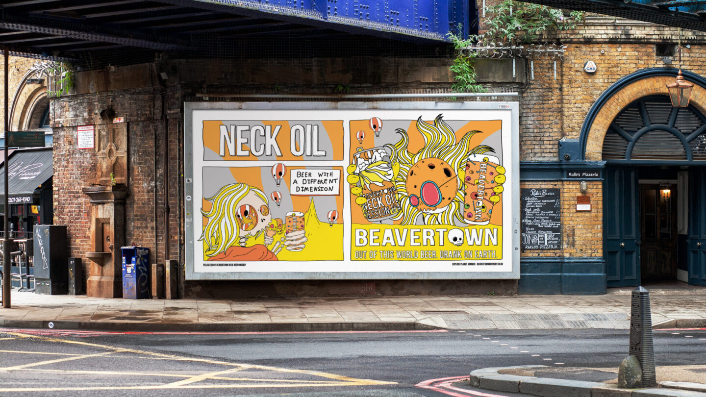 Beavertown Summer Campaign OOH Ad