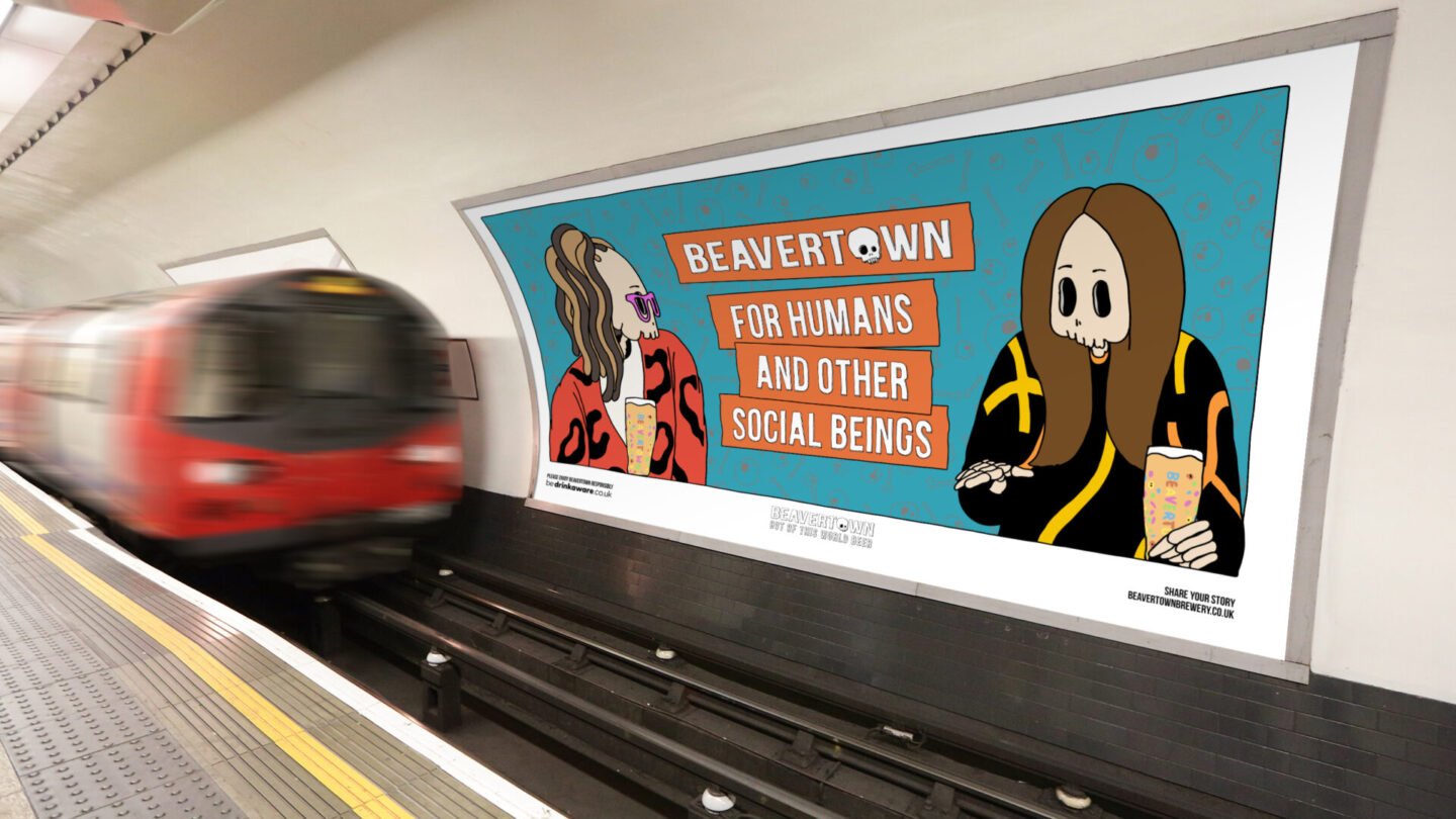 Beavertown Seasonal Campaign OOH Ad