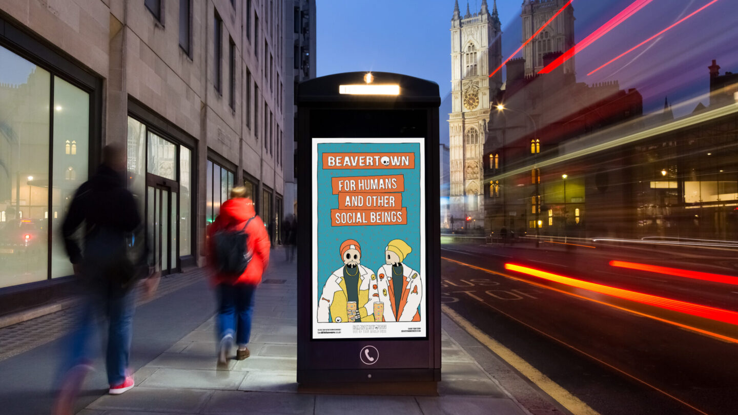 Beavertown Seasonal Campaign OOH Ad