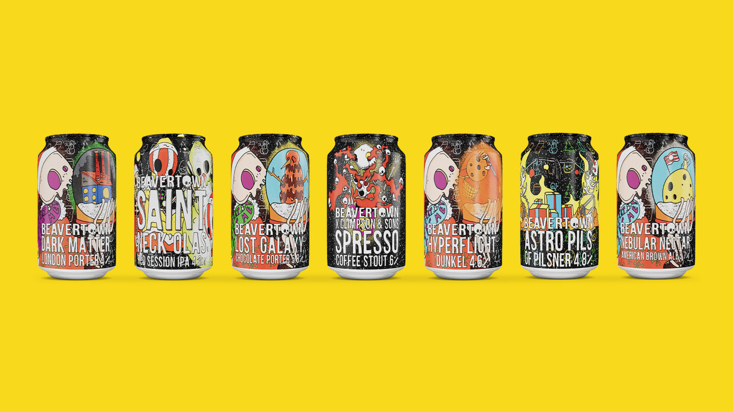 Beavertown Beer Can Render Lineup