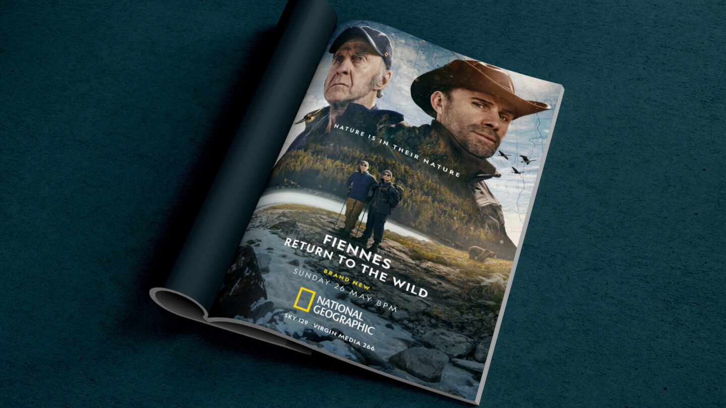 Fiennes: Return To The Wild Print Ad